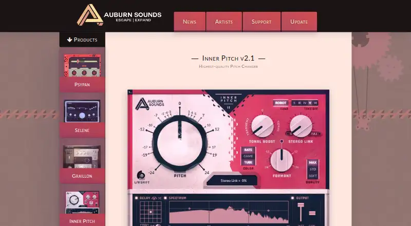 Inner Pitch's website