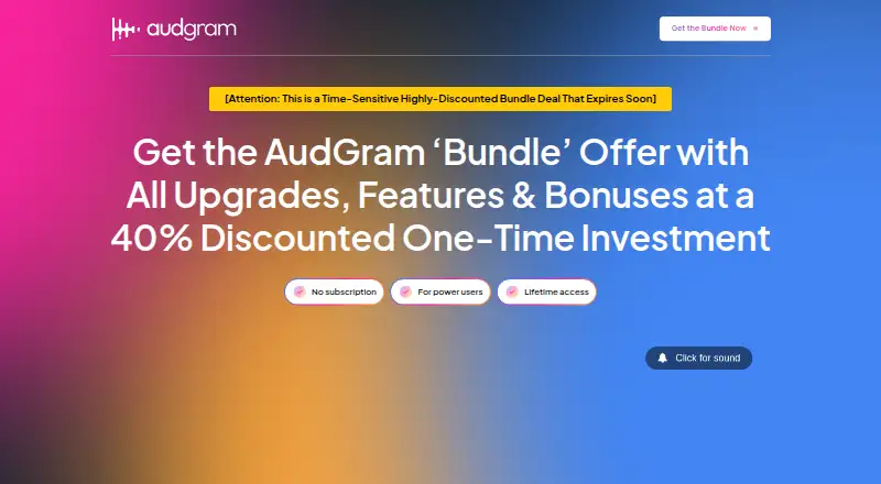 AudGram's website