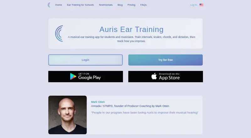 Auris's website
