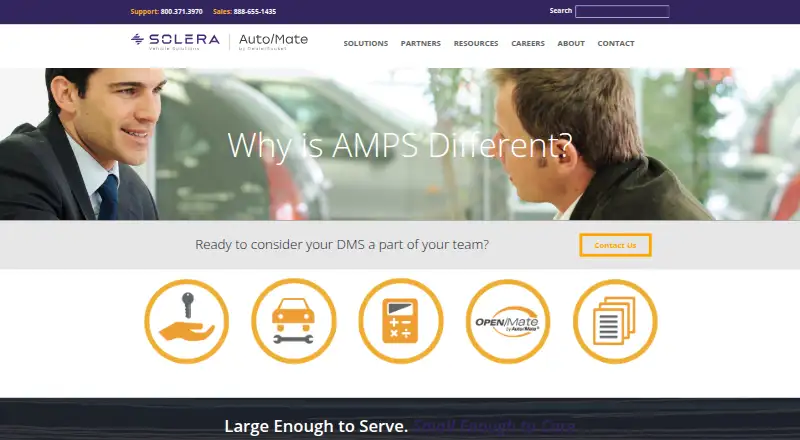 Auto/Mate DMS's website
