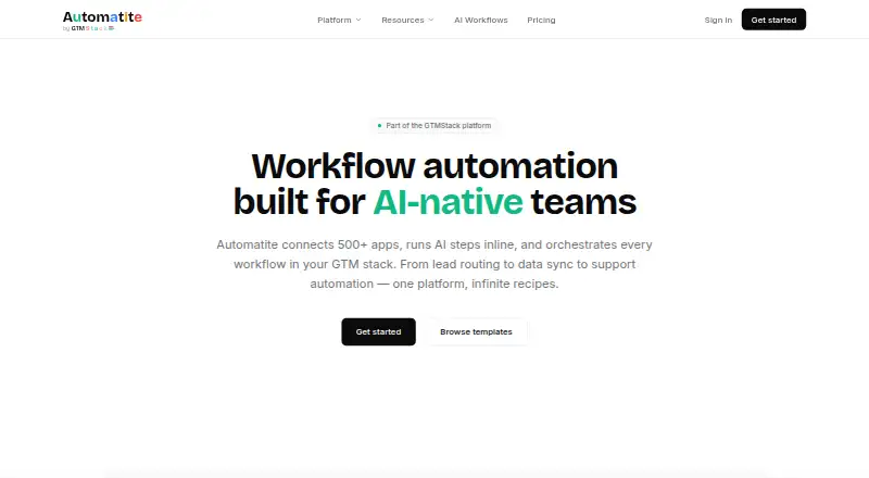 Automatite's website