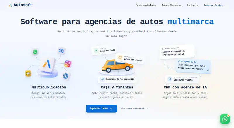 Autosoft's website