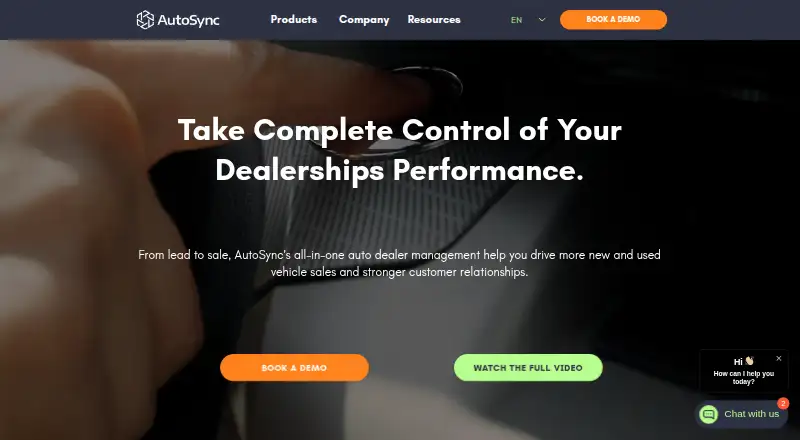 AutoSync's website