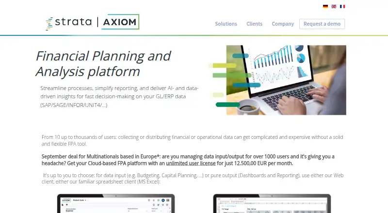 Axiom's website