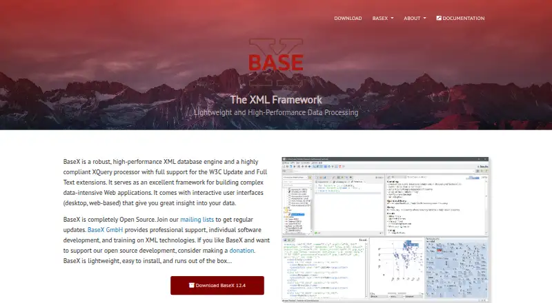 The BaseX homepage