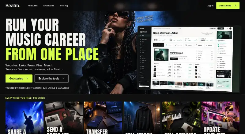 Beatro's website