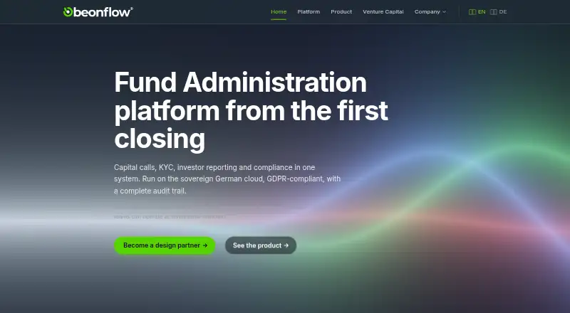 Beonflow's website