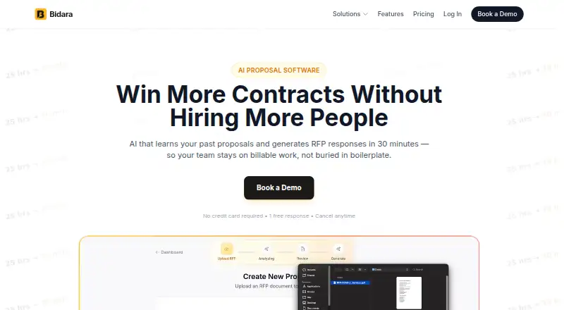 Bidara's website