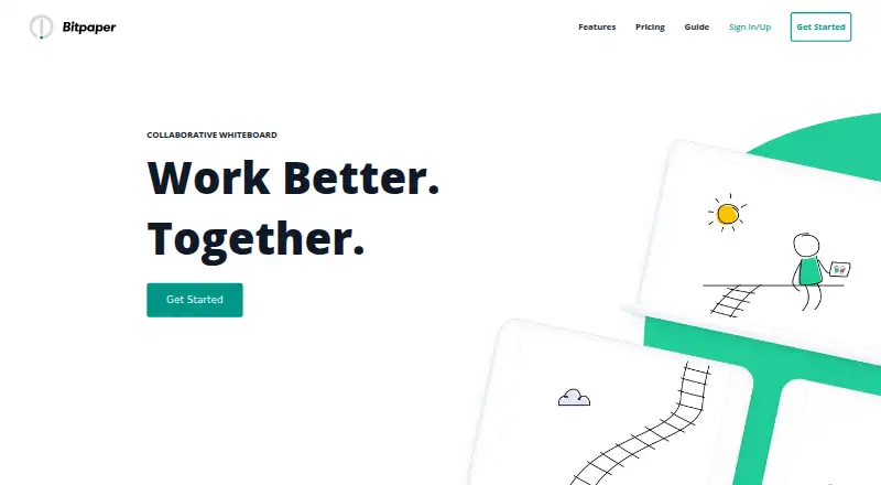 The BitPaper homepage