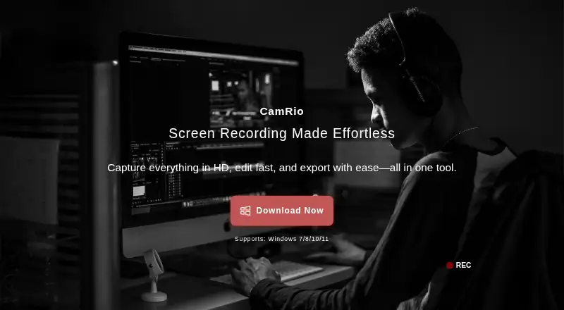 The Bitwar Screen Recorder homepage