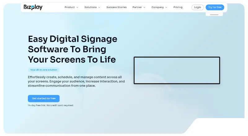 Bizplay's website
