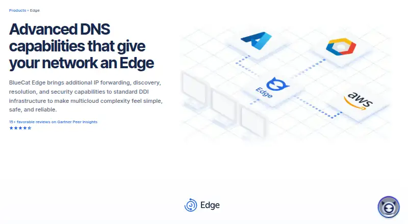 BlueCat Edge's website