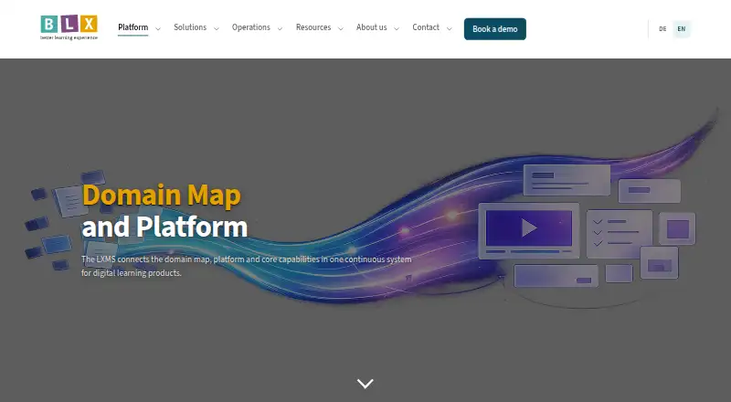 BLX LXMS's website