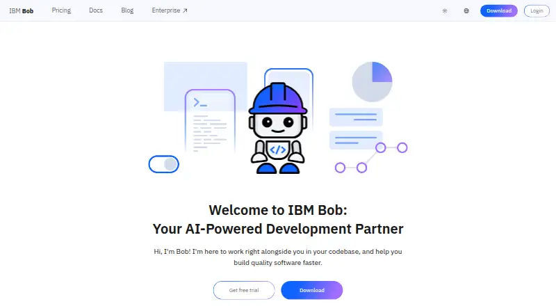 The IBM Bob homepage