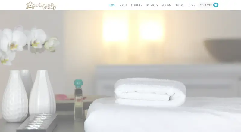 Bodywork Buddy's website