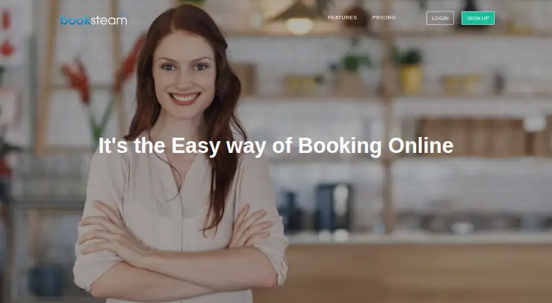 The BookSteam homepage