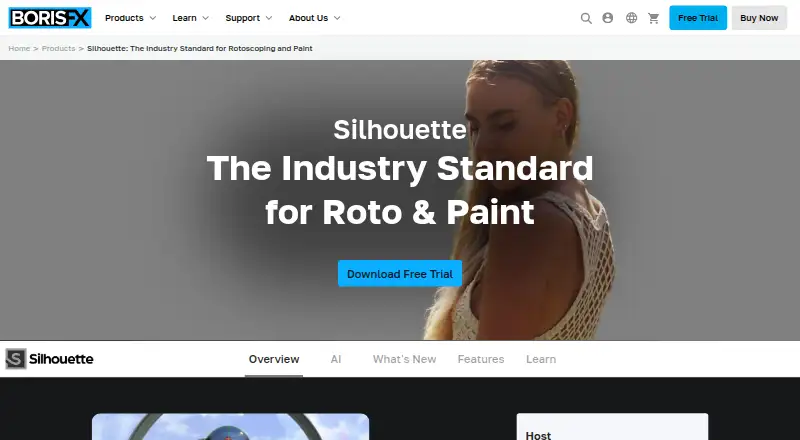 Silhouette's website
