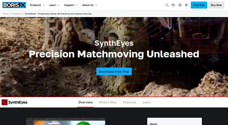 SynthEyes's website