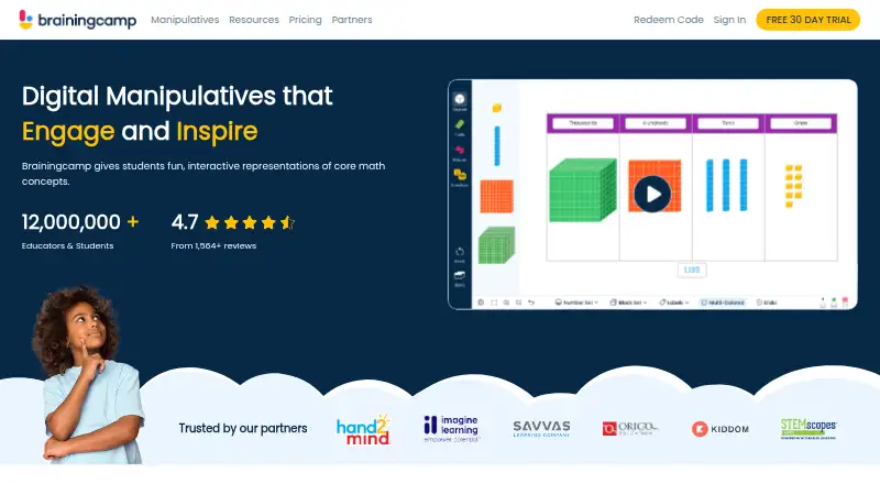 The Brainingcamp homepage