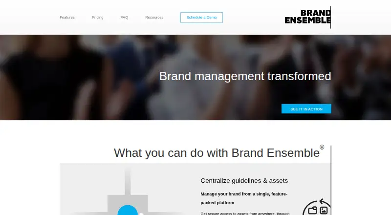 The Brand Ensemble homepage