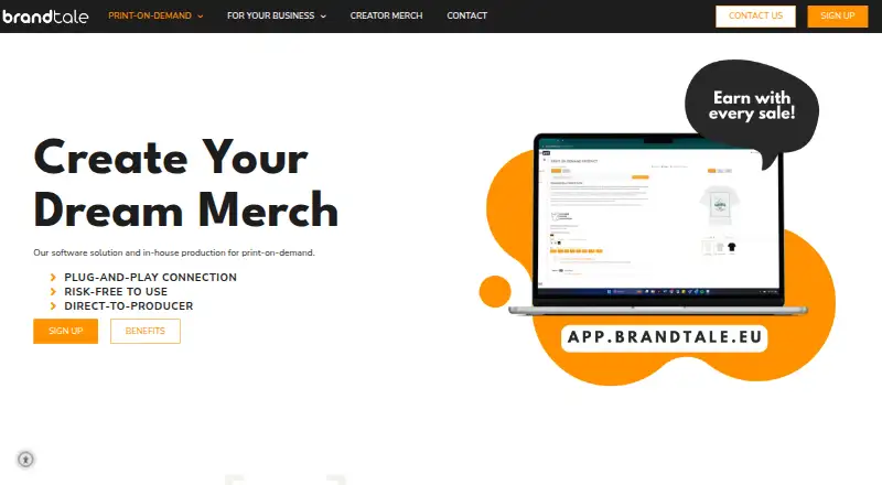 BrandtalePOD's website