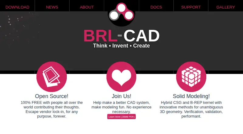 The BRL-CAD homepage