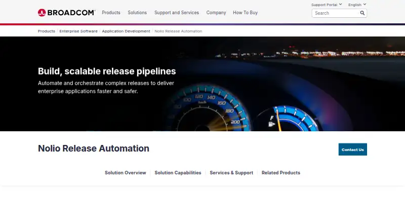 CA Release Automation (Nolio)'s website