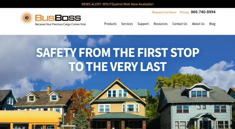 BusBoss's website
