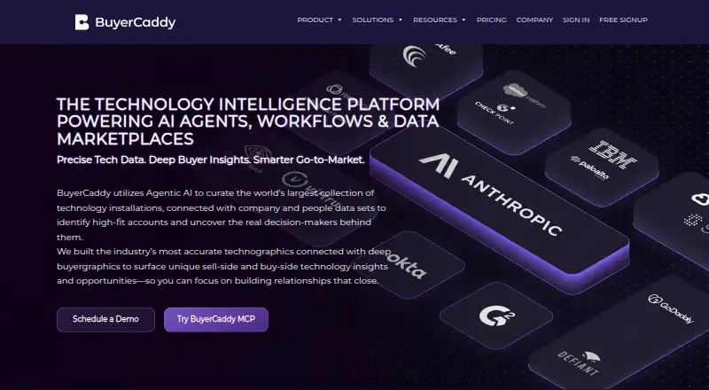 BuyerCaddy's website