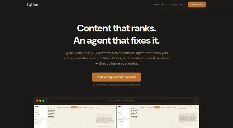 Byline's website