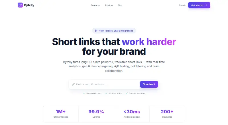 Bytelly's website