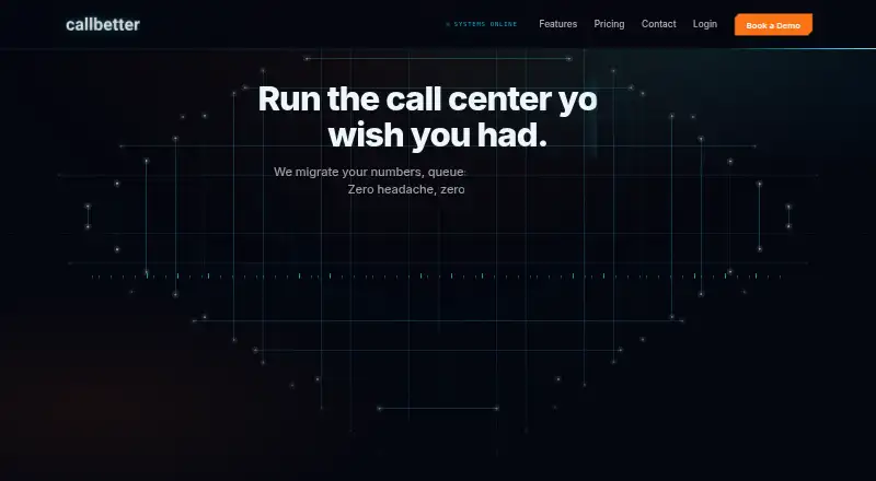 Callbetter's website