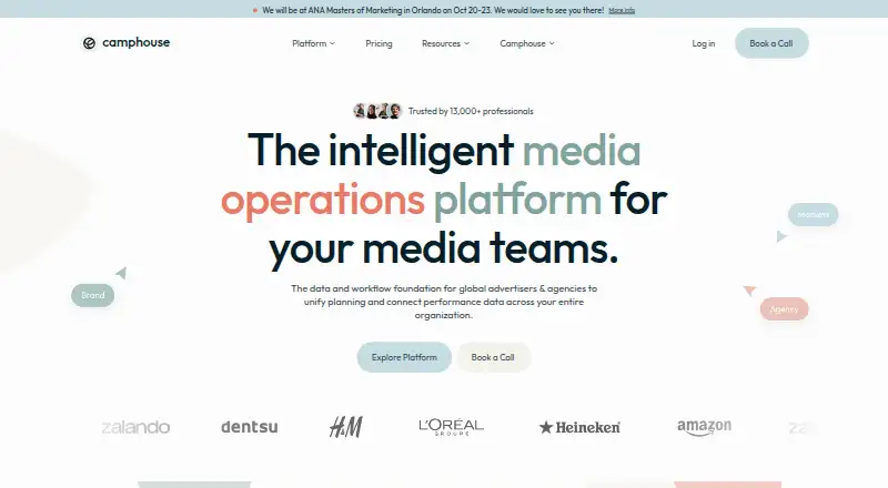 Camphouse's website