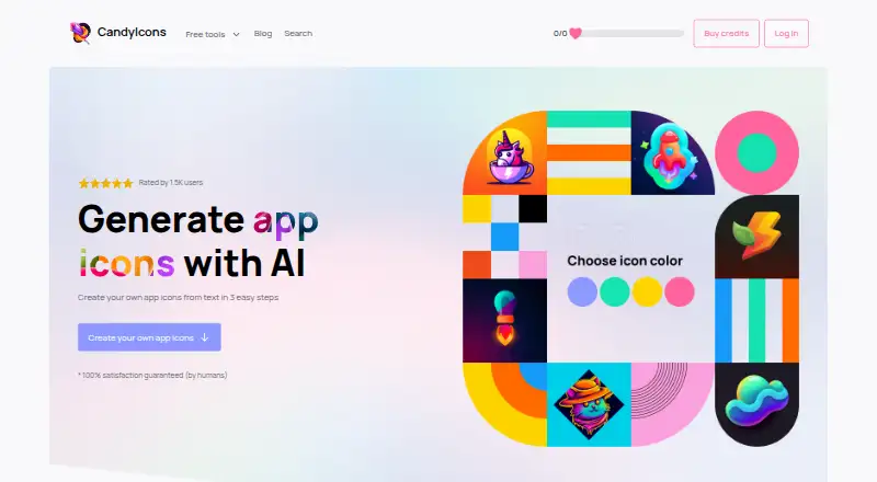 CandyIcons's website