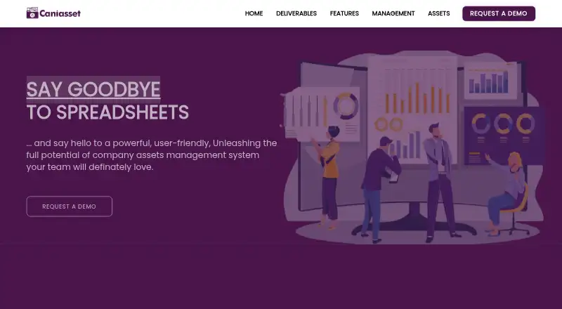 The Caniasset homepage