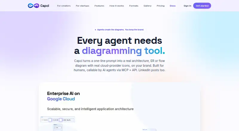 Capci's website