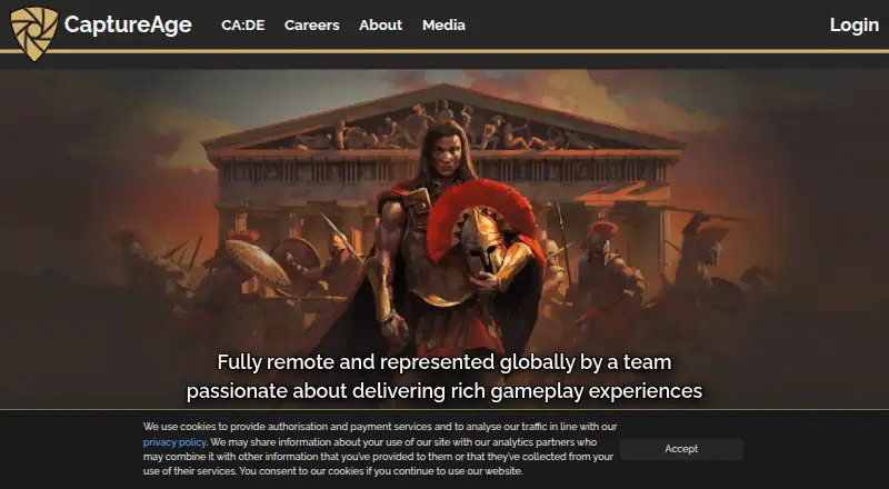CaptureAge's website