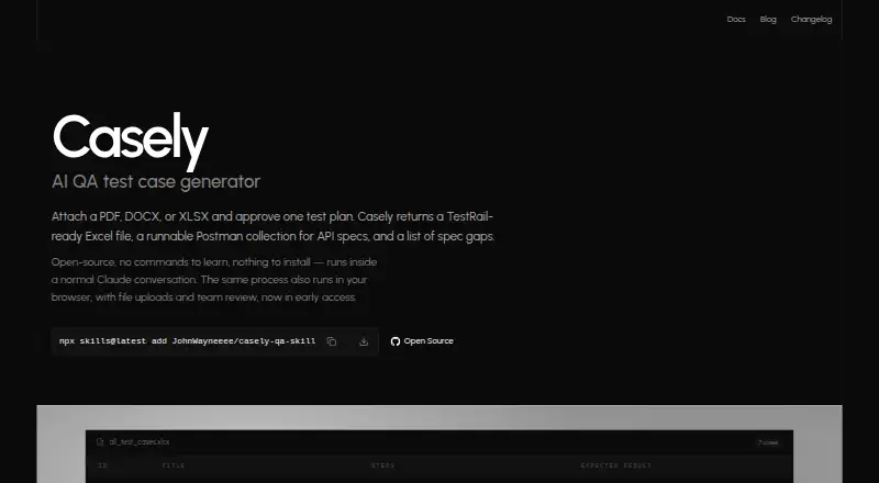 Casely's website