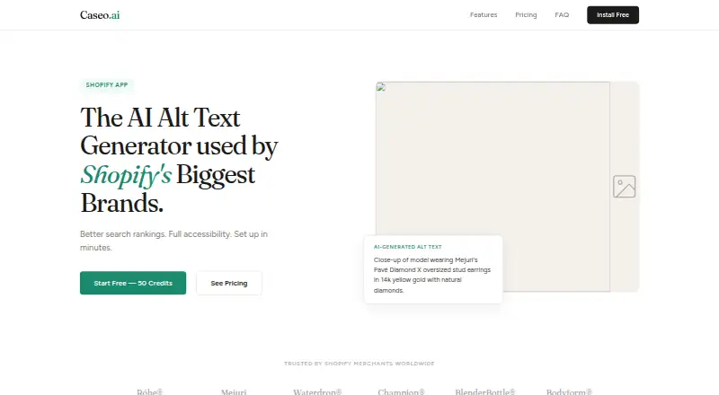 Caseo's website