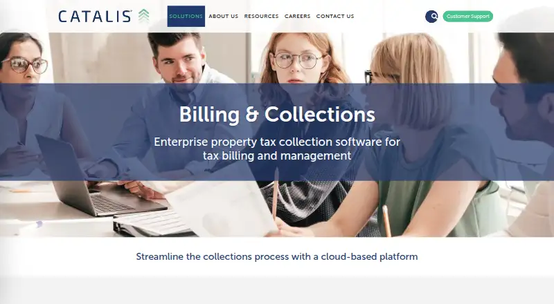 Catalis Tax's website