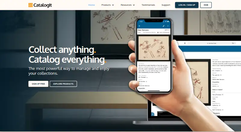 CatalogIt's website
