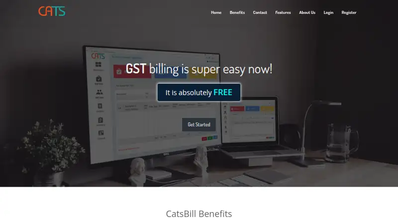 The CatsBill homepage