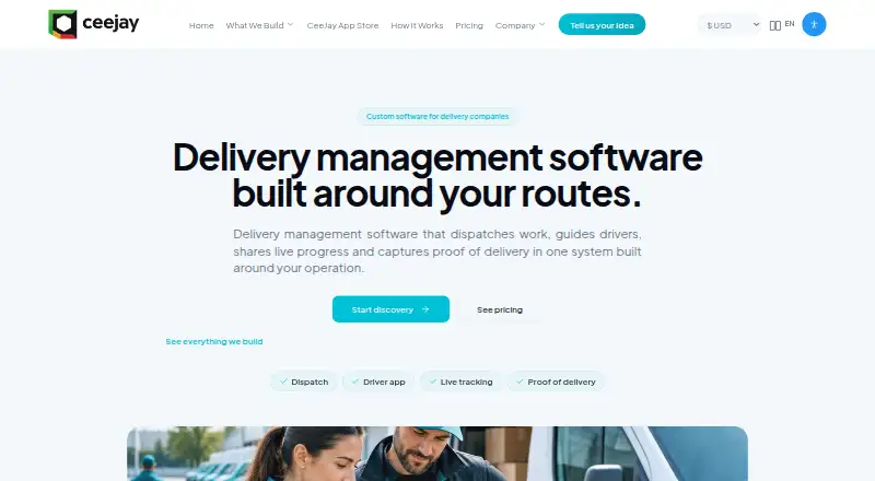 The Ceejay Intelligence Delivery Management homepage