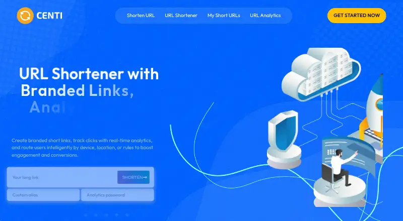 Centi.ai's website