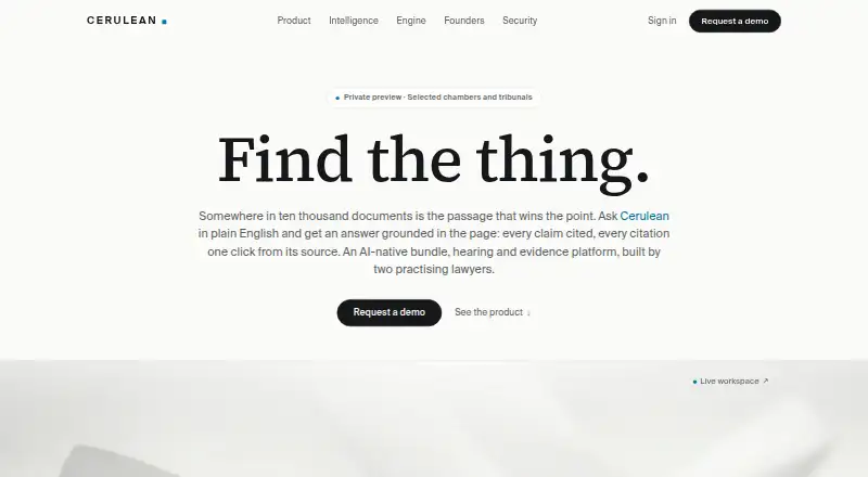 Cerulean's website