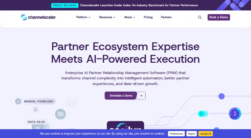 Allbound PRM's website