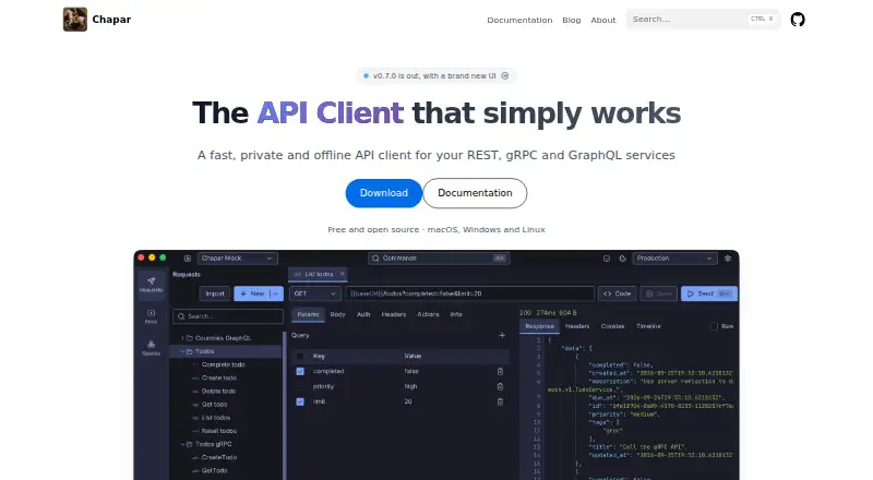 Chapar's website