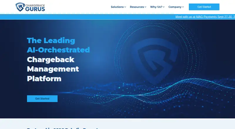 Chargeback Gurus Platform's website