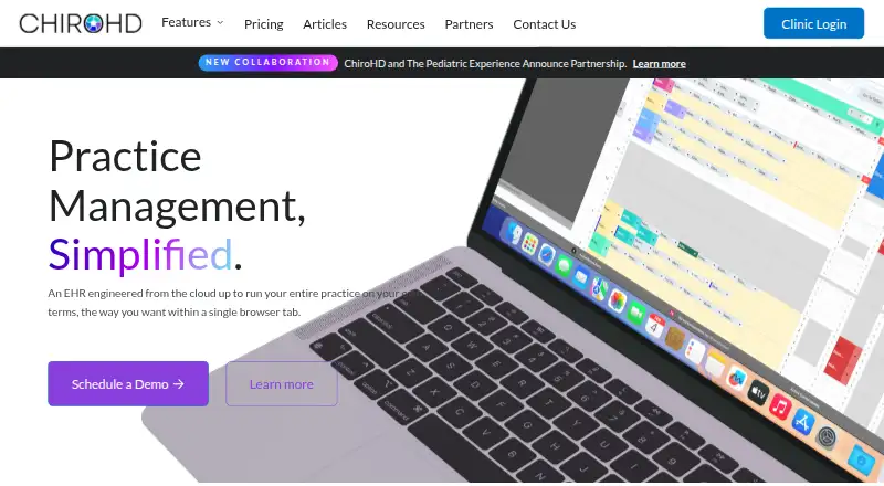 ChiroHD's website
