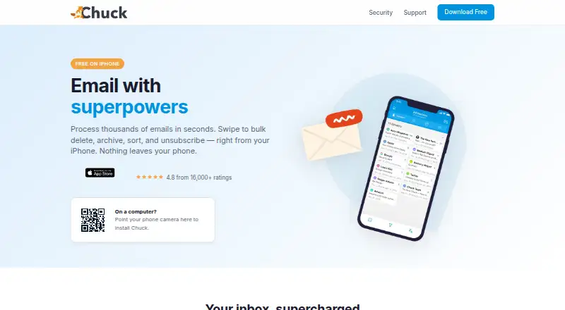Chuck's website